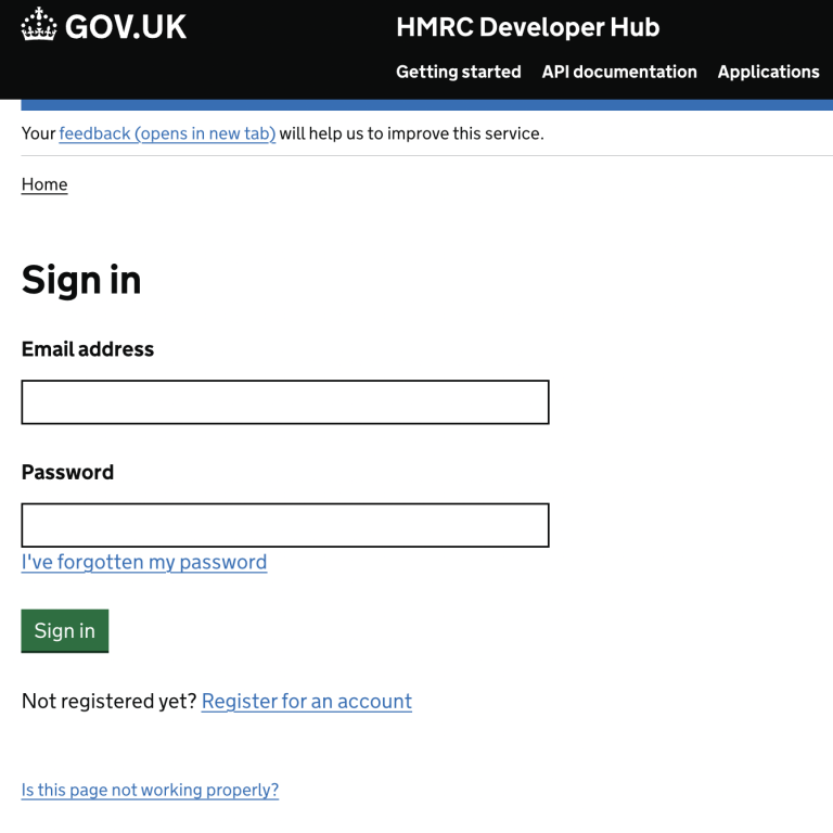 Developer hub