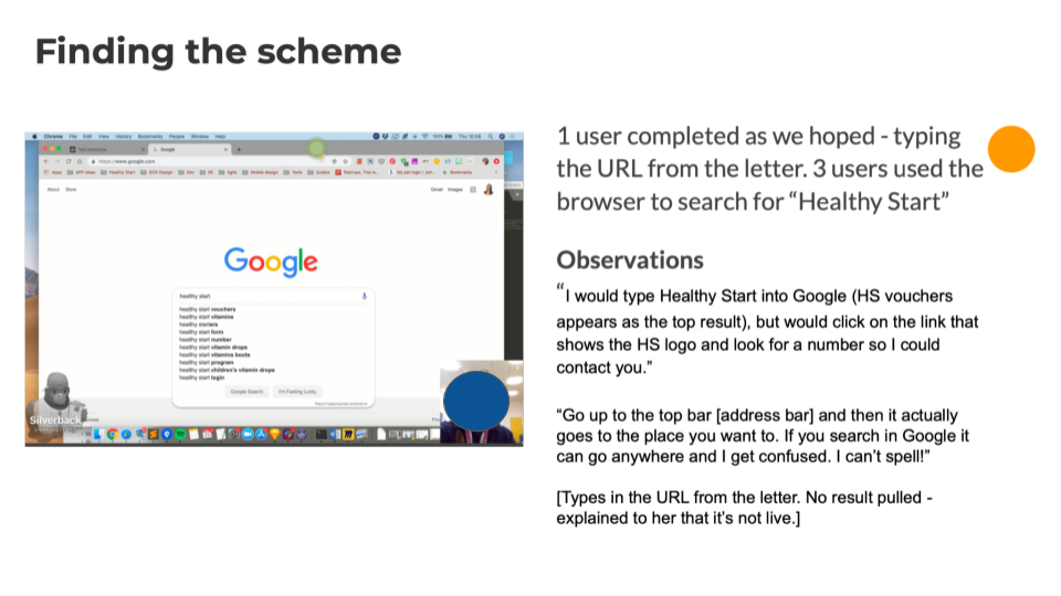 Finding the scheme